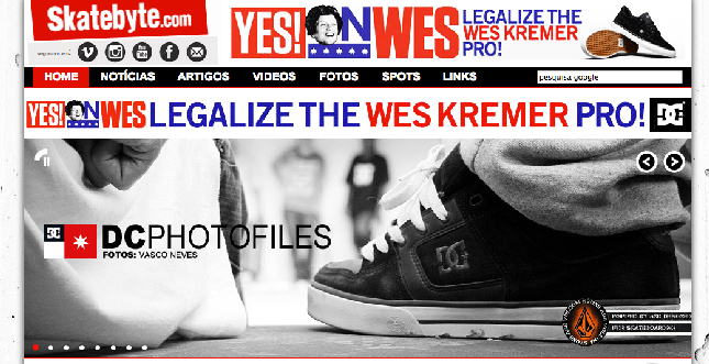 Novo Skatebyte.com Já Online
