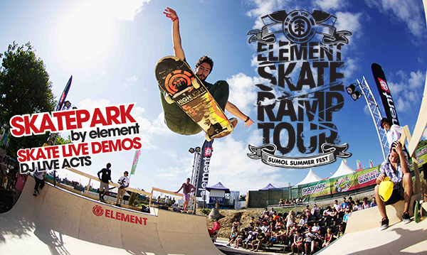 ELEMENT Skate Ramp Tour No Sumol Summer Fest