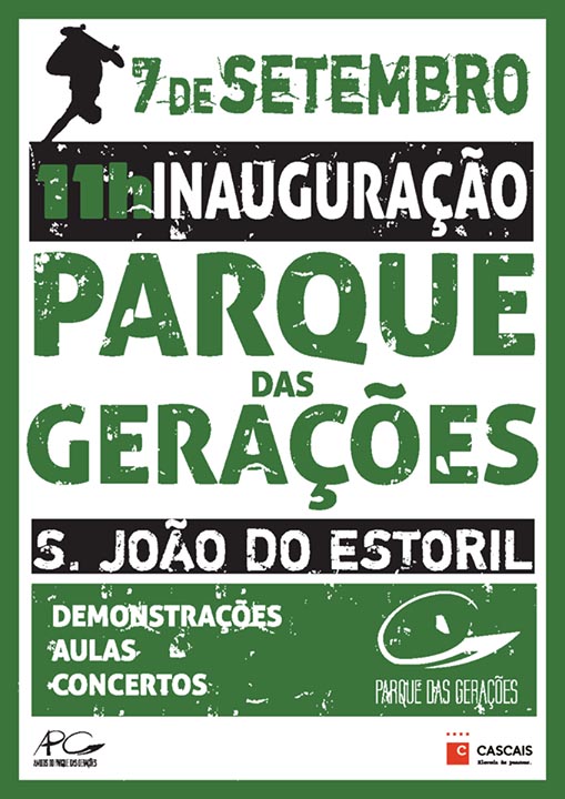 Inauguração Parque Das Gerações: Próximo Sábado, Dia 7 !!!!