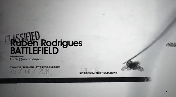 Vídeo Ruben Rodrigues RR Battlefield: Próximo Sábado, 25