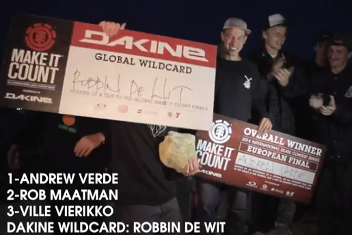 Final Europeia ELEMENT Make It Count: Vídeo ELEMENT