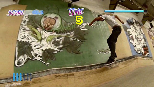 Red Bull Skate Arcade – 5º Nível Desbloqueado – Smith Grind