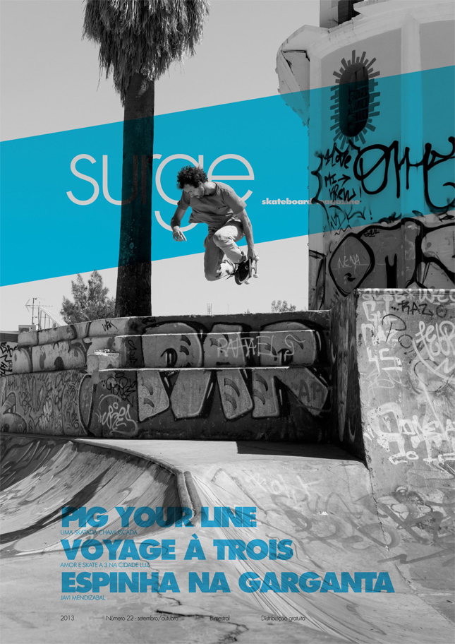 SURGE Skateboard Magazine, Edição 22: “Espinha Na Garganta”