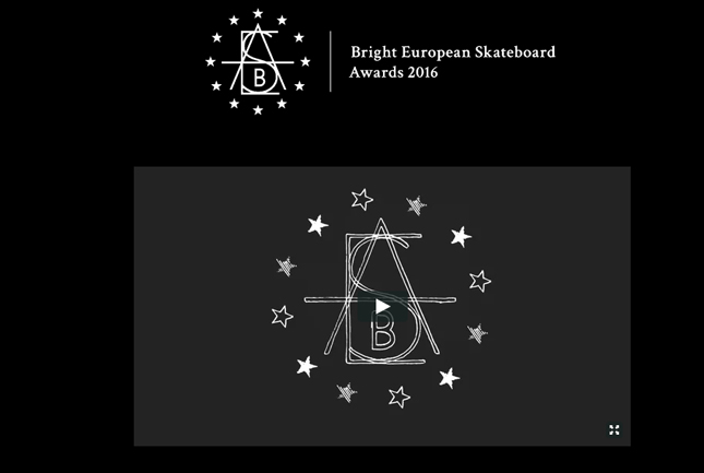 Votações Abertas – 2016 Bright European Skateboard Awards