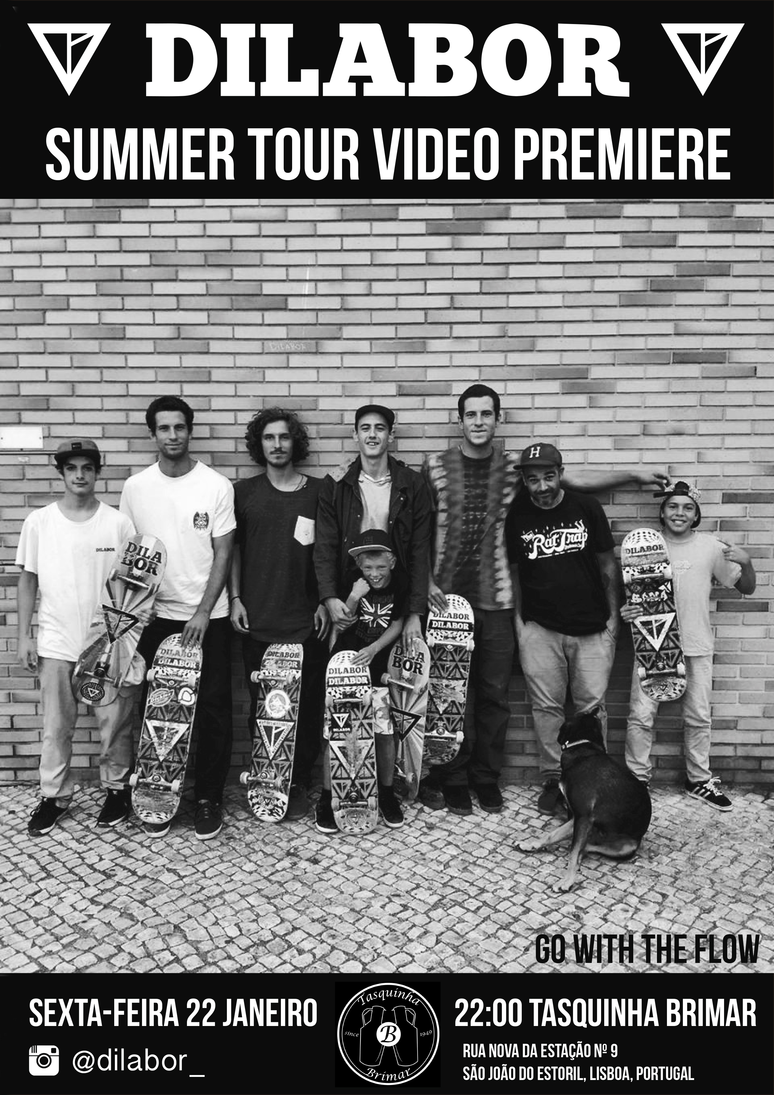 Vídeo Prémière – Dilabor Summer Tour – 22 De Janeiro São João Do Estoril