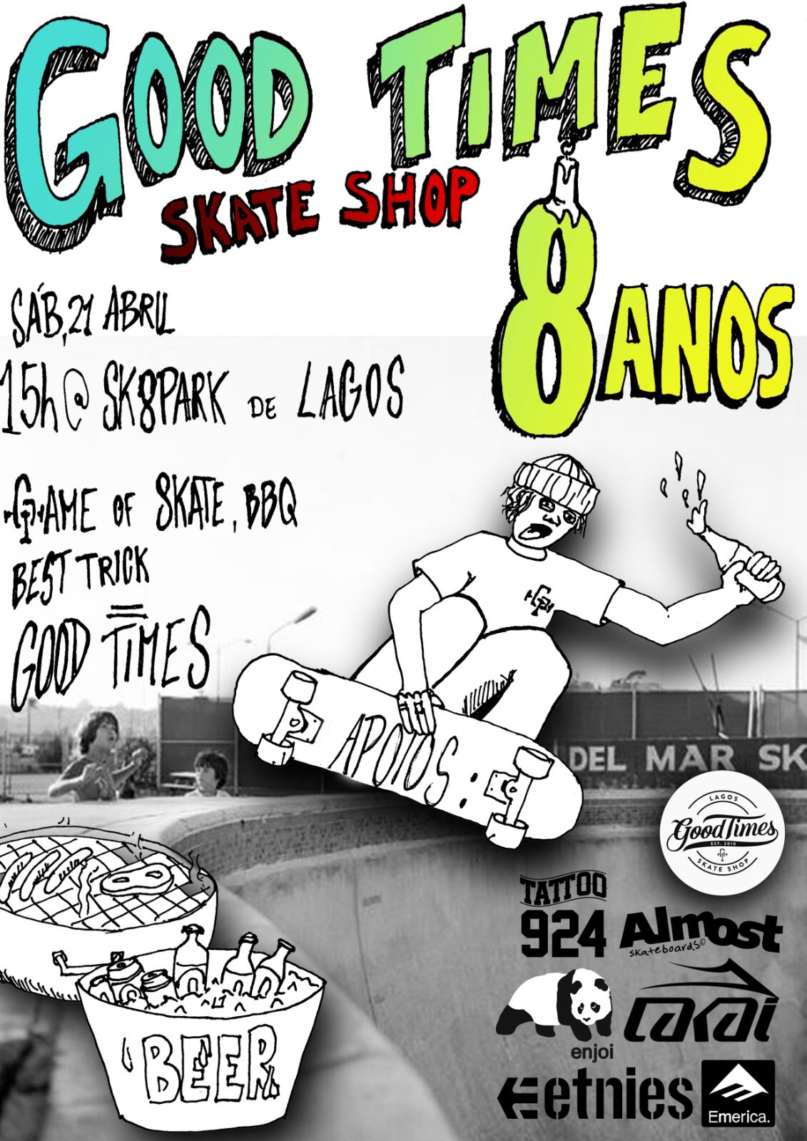 Aniversário Goodtimes Sk8 Shop – Lagos – 21 De Abril
