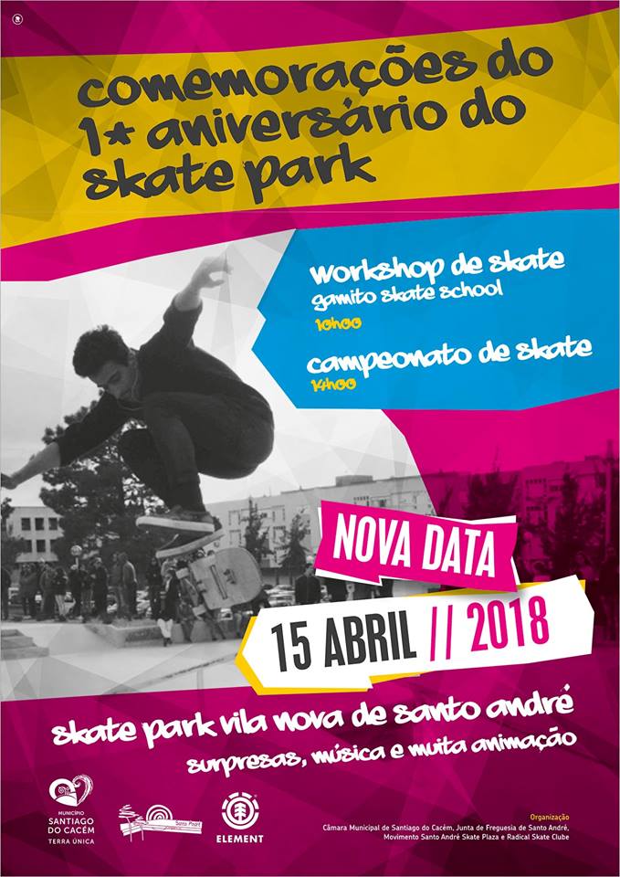 1º Aniversário Santo André Skate Plaza Já Este Fim-de-semana