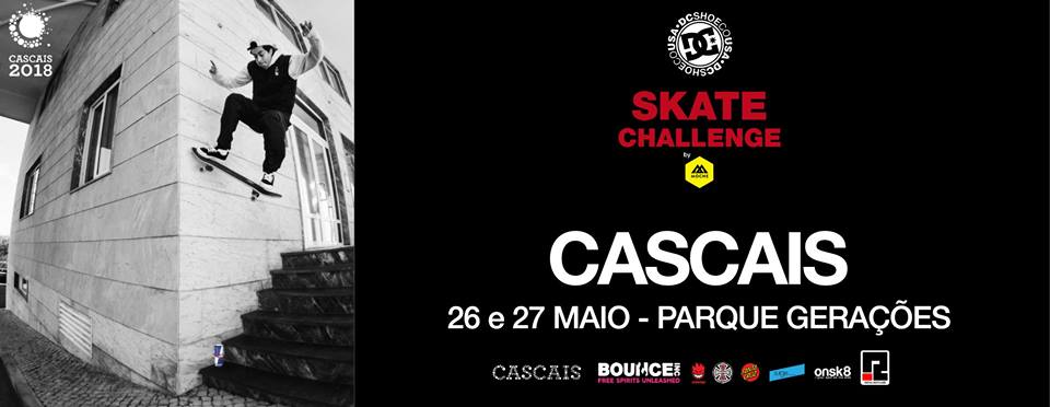 DC Skate Challenge By Moche Já No Próximo Fim-de-semana – Parque Das Gerações