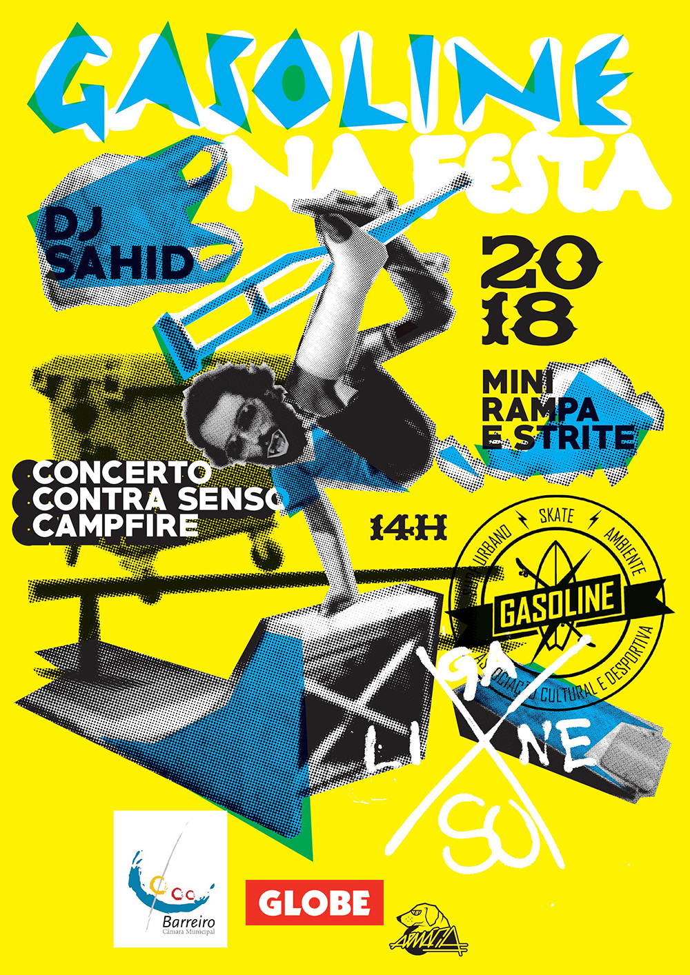 Gasoline Na Festa – Barreiro  –  Já Este Sábado
