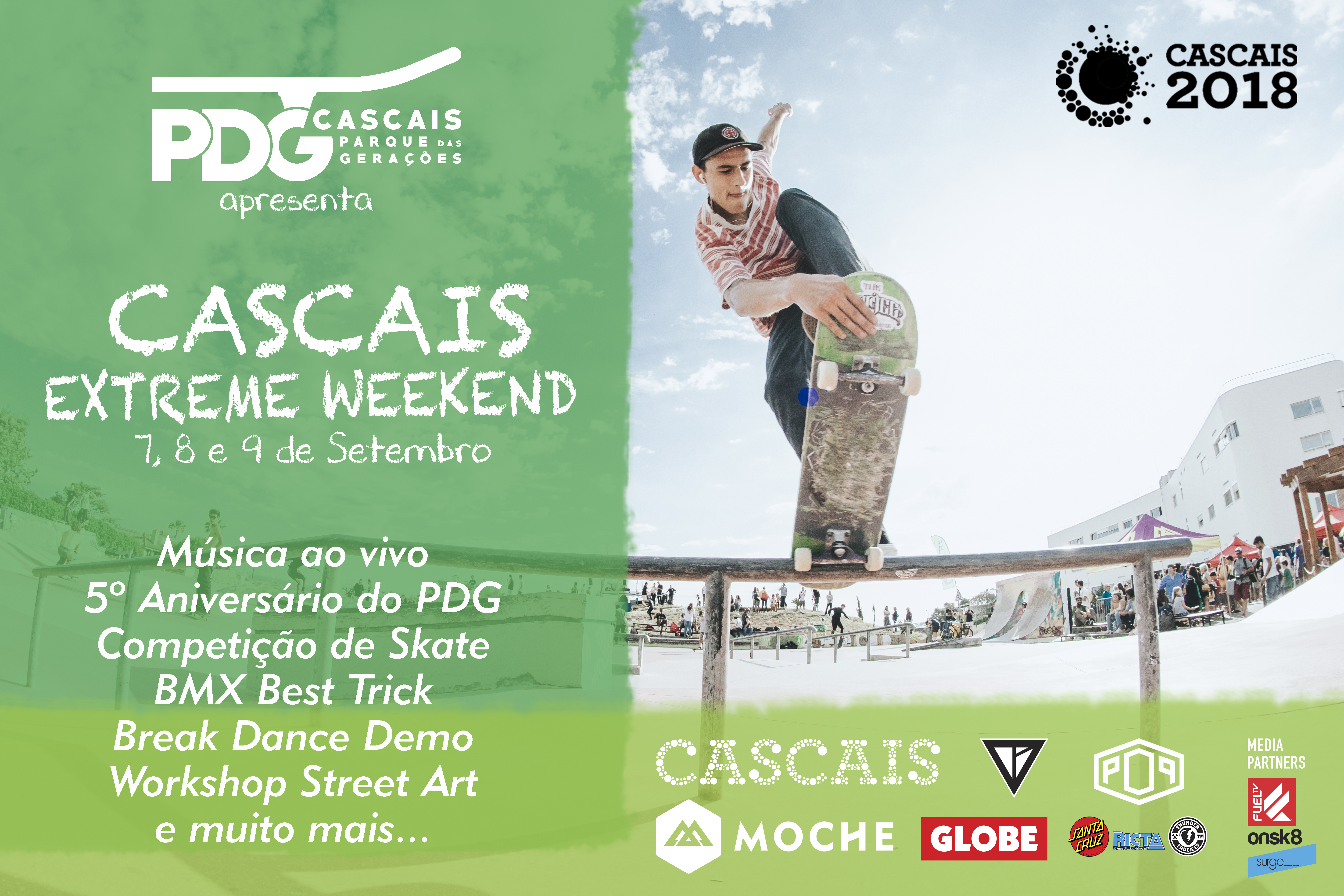 5º Aniversário Parque Das Gerações -Cascais Extreme Weekend