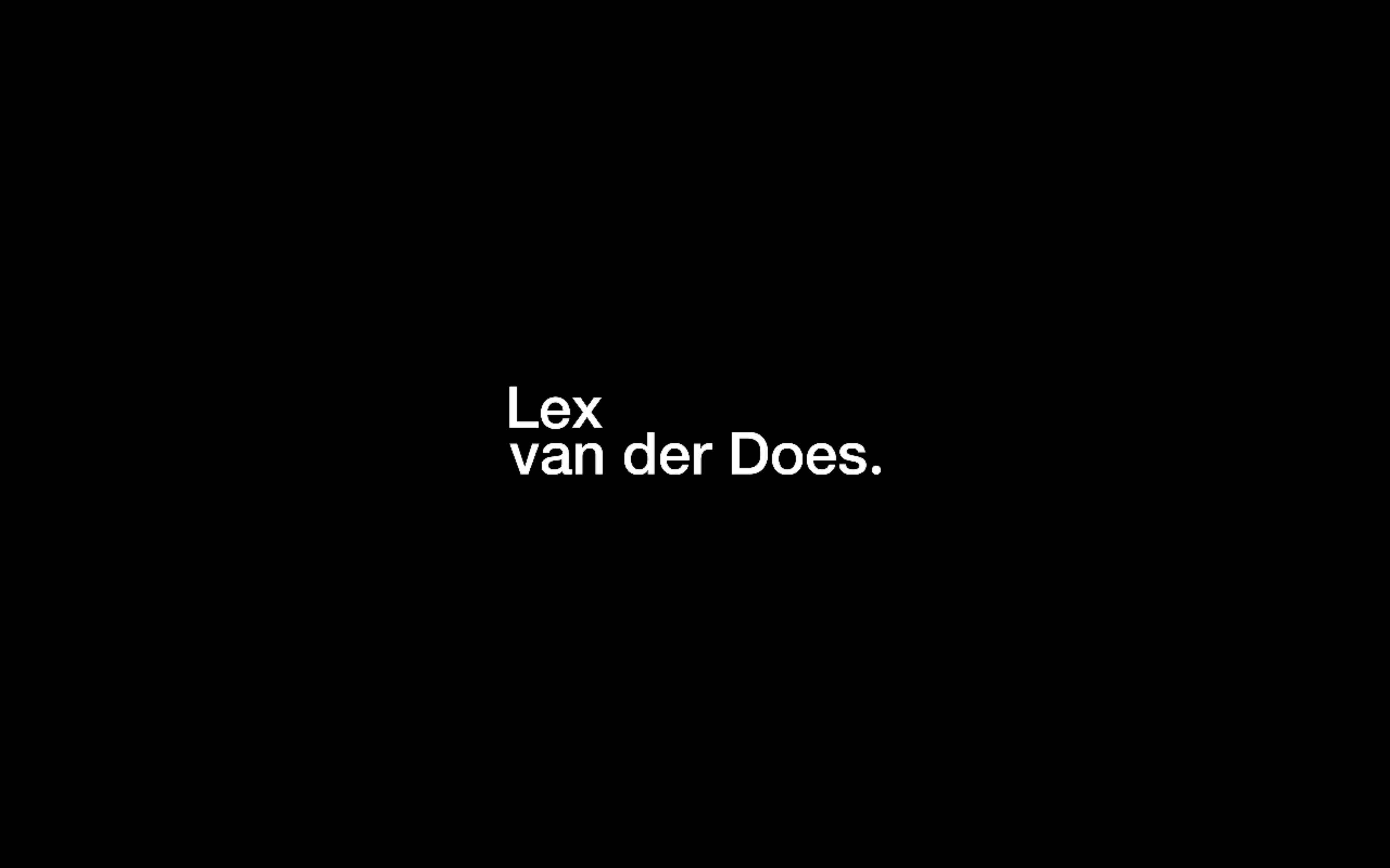 Lex Van Der Does Ahead Part