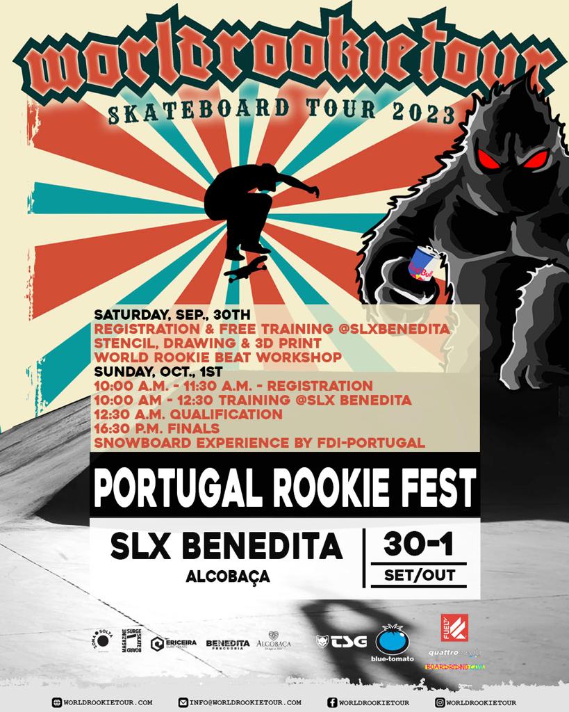 World Rookie Tour Passa Por Portugal Dias 30 De Setembro E 1 De Outubro, No SLX Benedita
